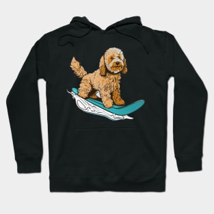 Feel Good Fashion: Snowboarding Labradoodle Hoodie